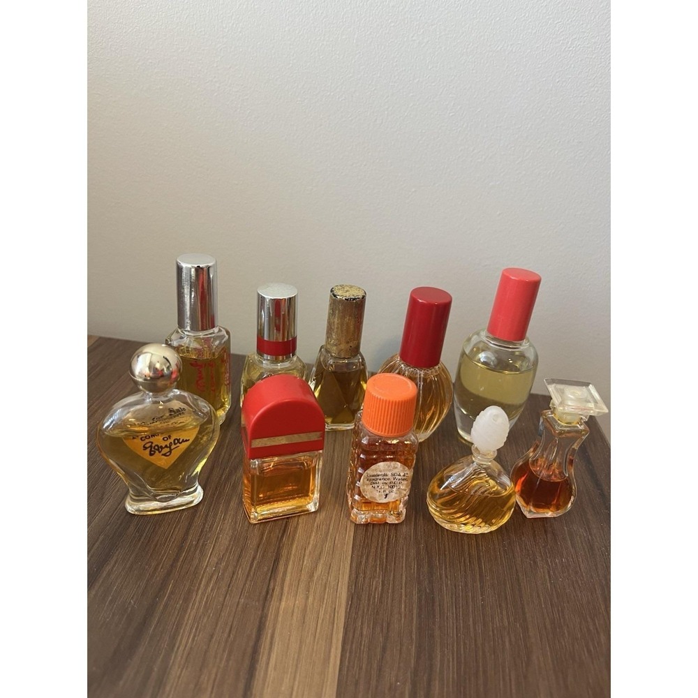 Vintage Mini Perfume Lot Of 10 Georgio Of Beverly Hills Avon Elizabeth Arden - Picture 4 of 7